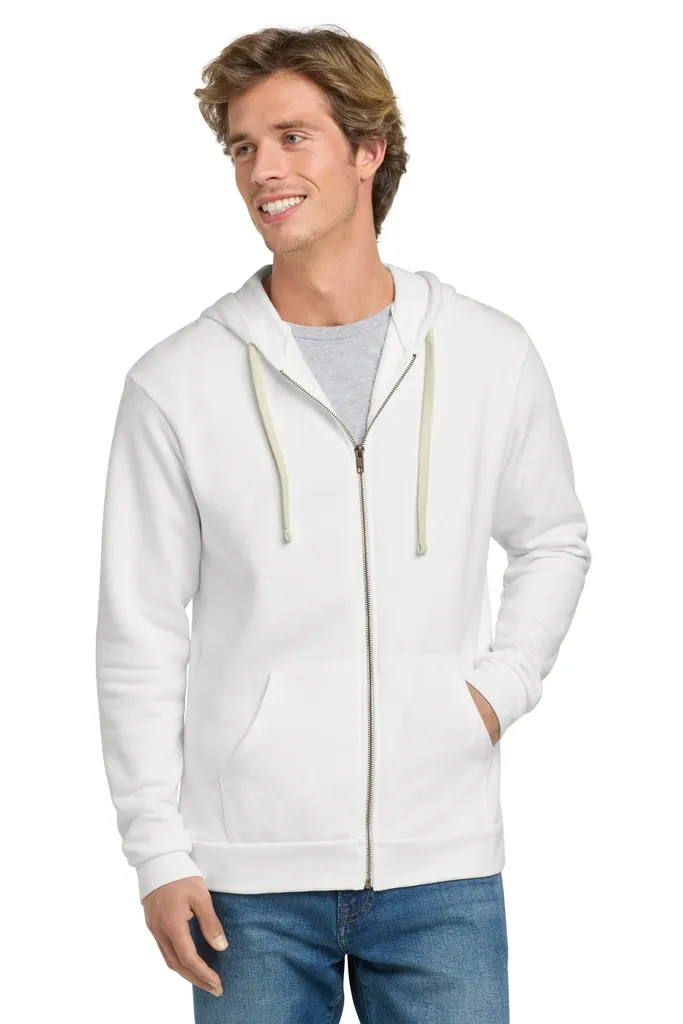 Next Level Apparel® Adult Santa Barbara Zip Hoodie. NL9602 - additional view 3