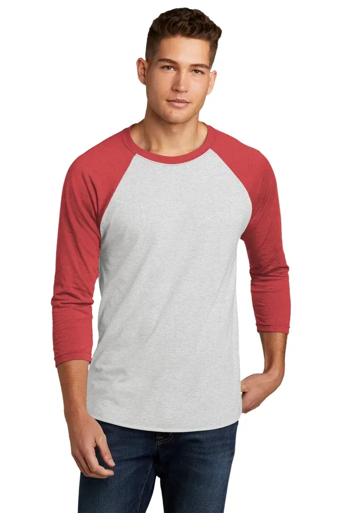 Next Level Apparel® Adult Tri-Blend 3/4-Sleeve Raglan Tee. NL6051