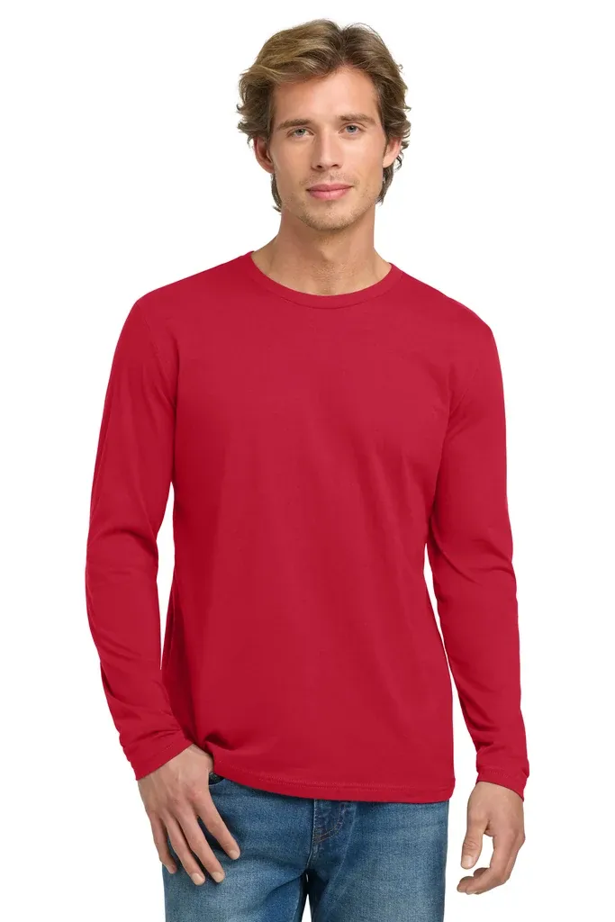 Next Level Apparel® Cotton Long Sleeve Tee. NL3601 - additional view 3