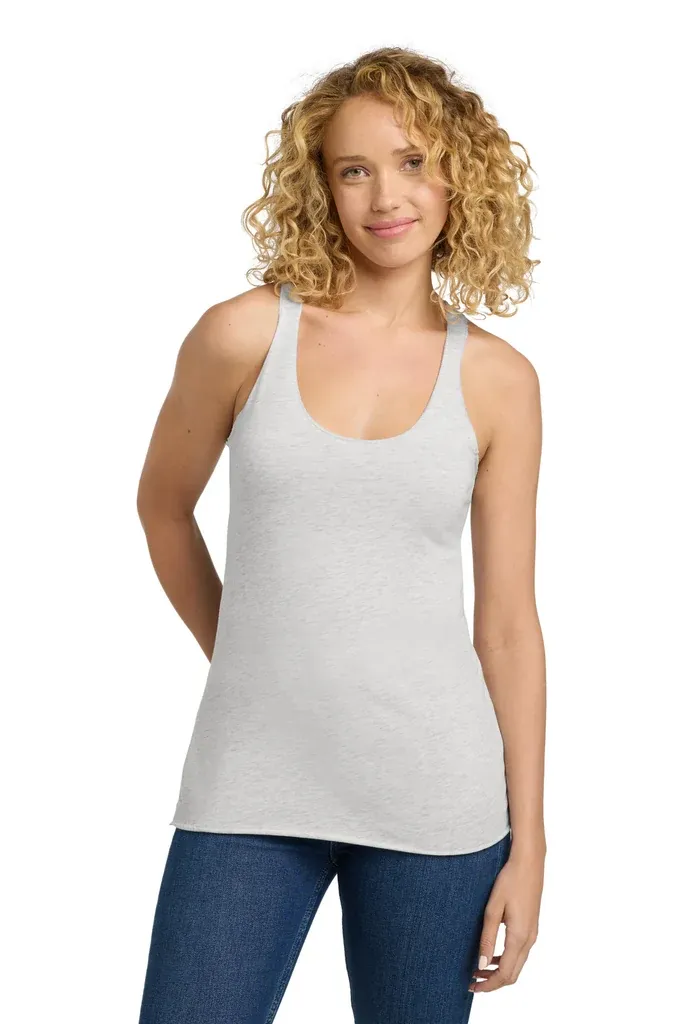 Next Level Apparel®  Women's Tri-Blend Racerback Tank. NL6733 - additional view 1