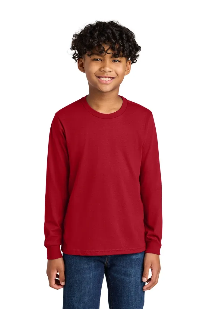 Next Level Apparel® Youth Cotton Long Sleeve Tee NL3311 - additional view 2