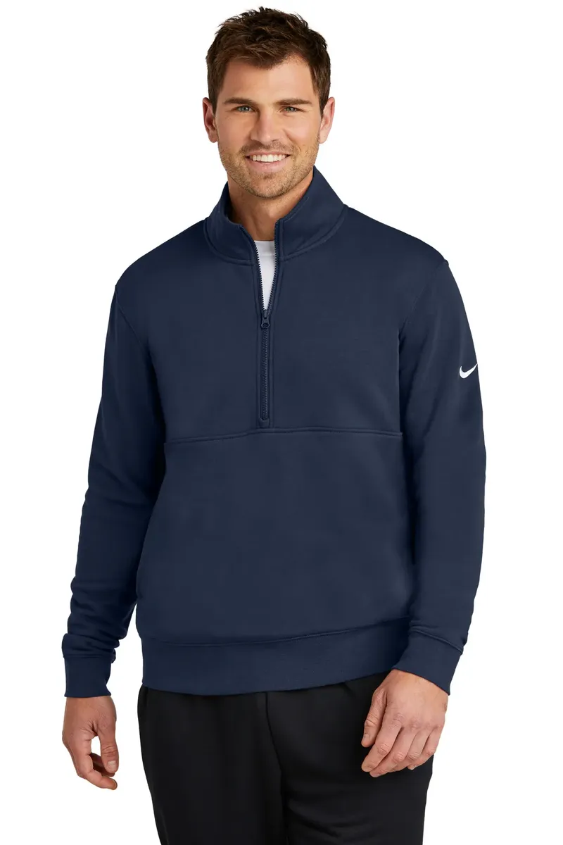 Nike Club Fleece Sleeve Swoosh 1/2-Zip NKDX6718 - additional view 5