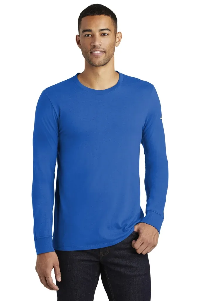 Nike Core Cotton Long Sleeve Tee. NKBQ5232 - additional view 1