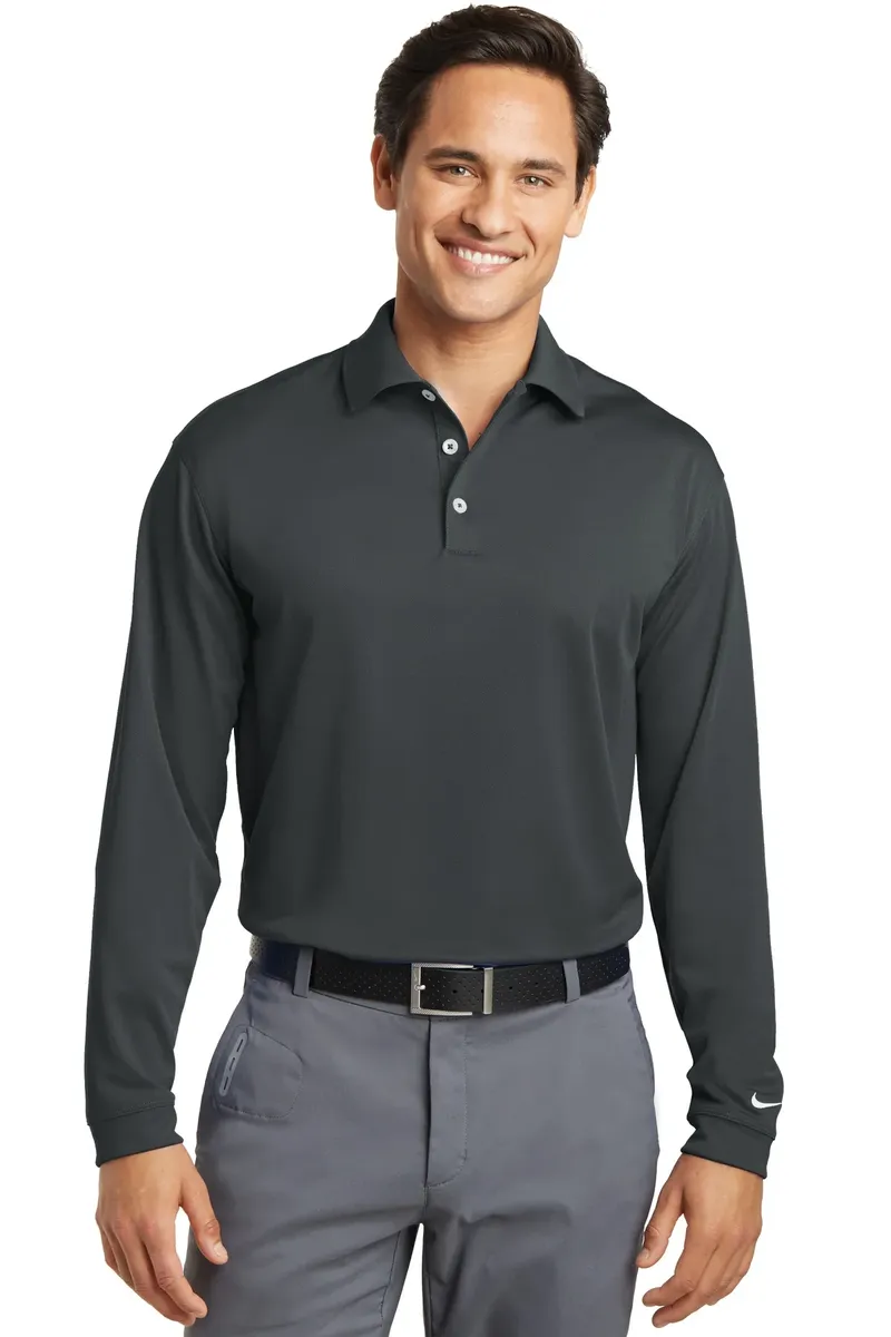 Nike Tall Long Sleeve Dri-FIT Stretch Tech Polo. 604940 - additional view 4