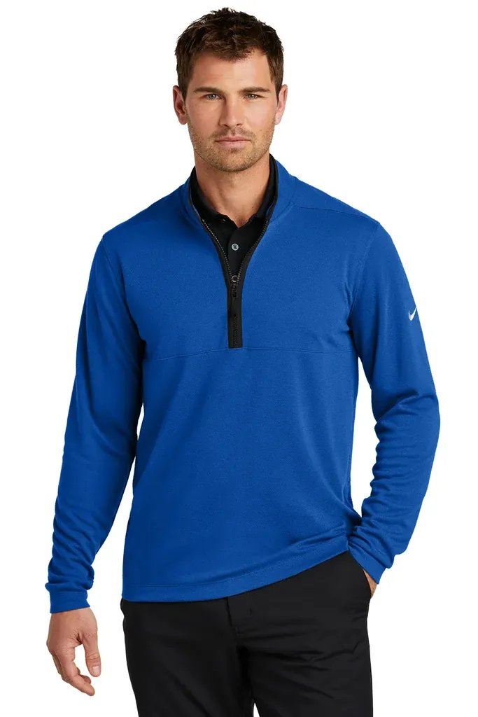 Nike Textured 1/2-Zip Cover-Up  NKDX6702 - additional view 3
