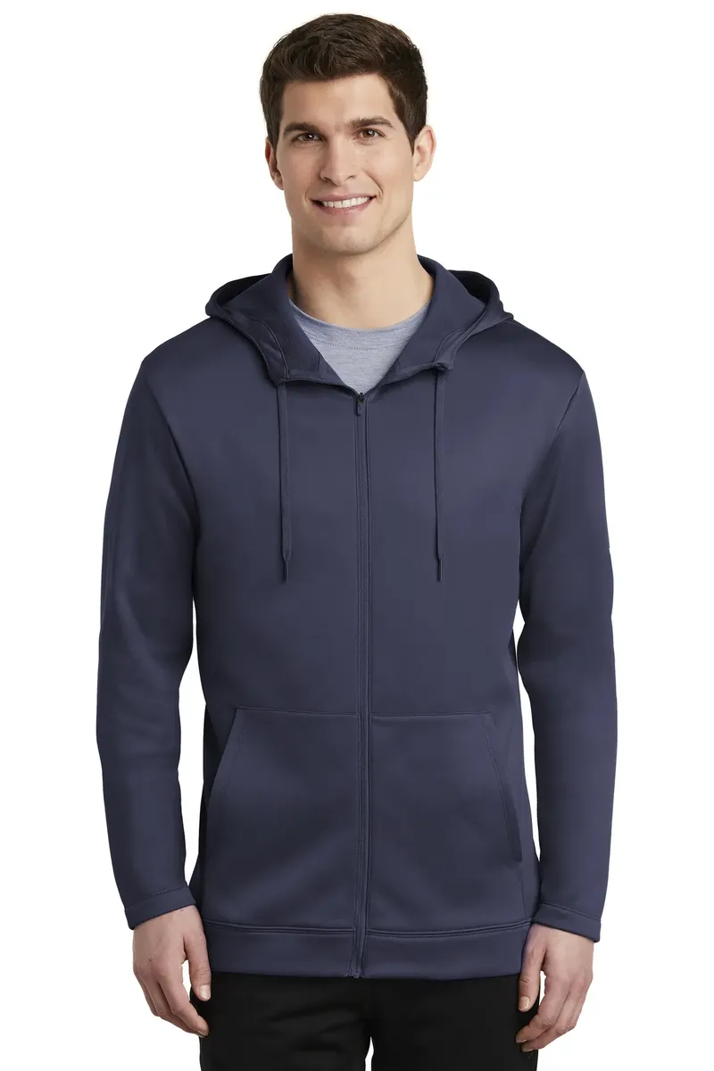 Nike Therma-FIT Full-Zip Fleece Hoodie. NKAH6259 - additional view 4