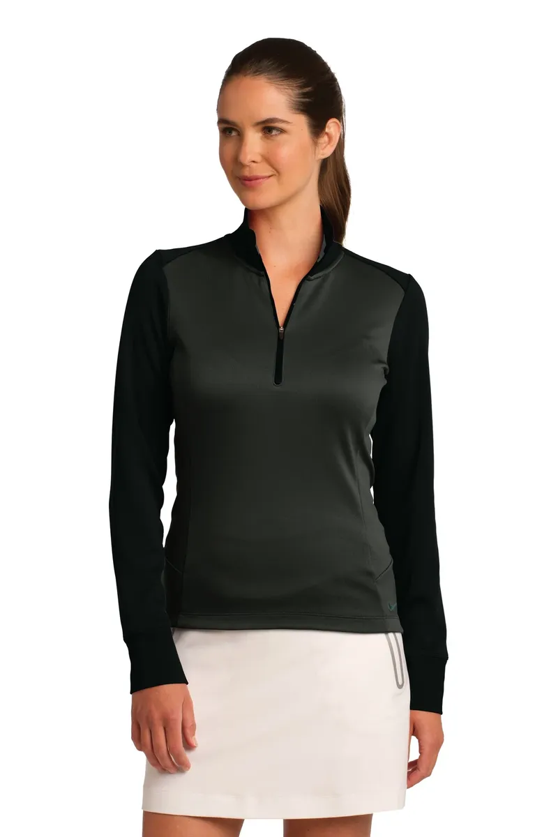 Nike Women's Dri-FIT 1/2-Zip Cover-Up. 578674 - additional view 2