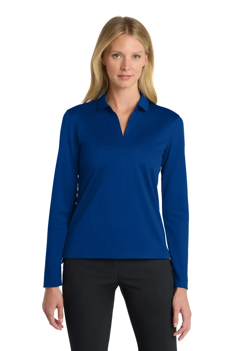 Nike Women's Dri-FIT Micro Pique 2.0 Long Sleeve Polo NKDC2105 - additional view 1