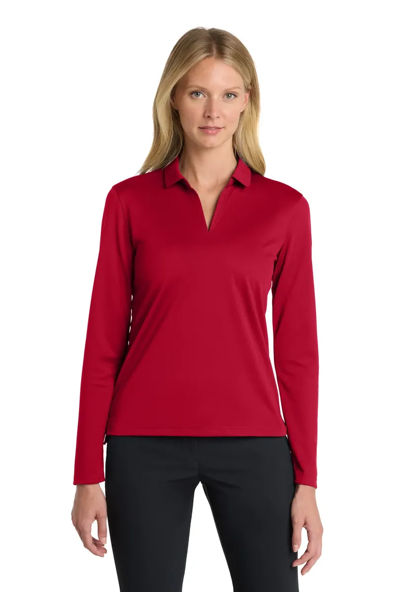 Nike Women's Dri-FIT Micro Pique 2.0 Long Sleeve Polo NKDC2105 - additional view 2