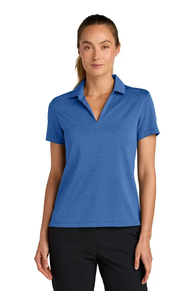 Nike Women's Dri-FIT Smooth Heather Polo NKFQ4793 - additional view 2