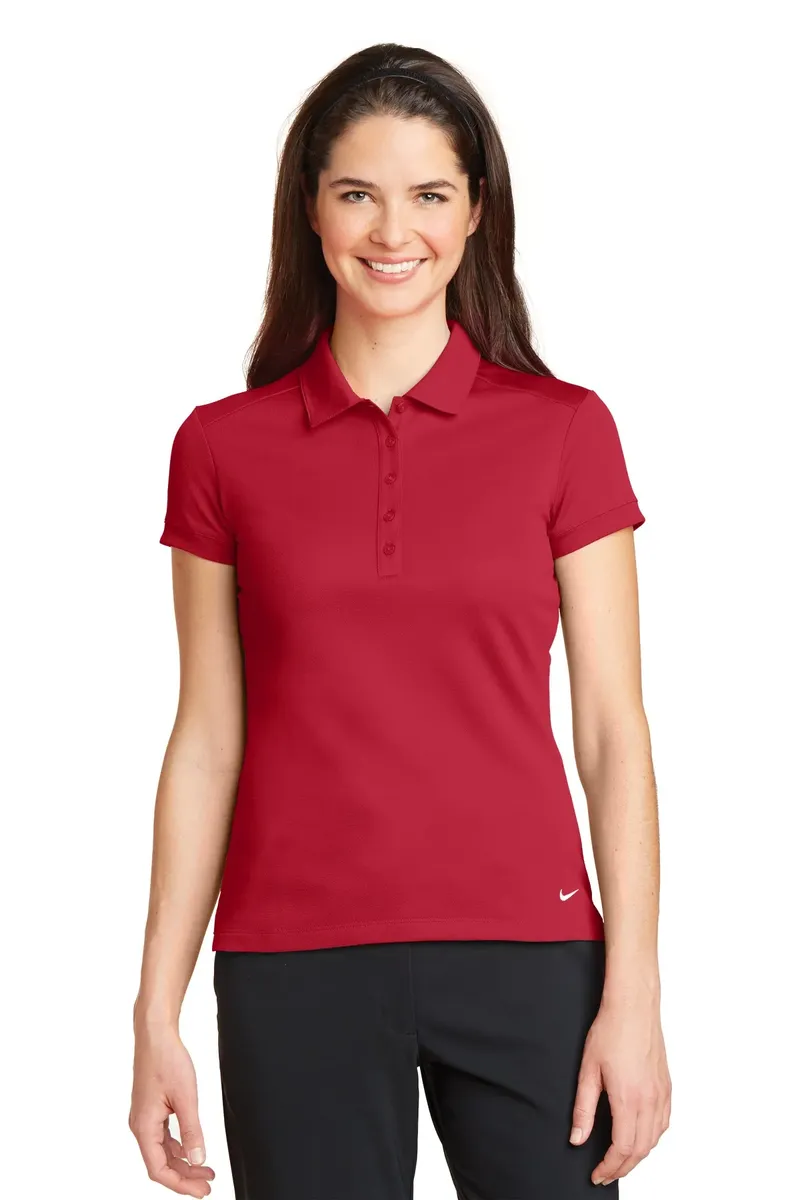 Nike Women's Dri-FIT Solid Icon Pique Modern Fit Polo.  746100 - additional view 2