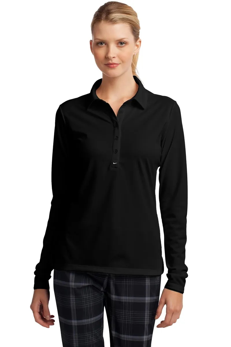 Nike Women's Long Sleeve Dri-FIT Stretch Tech Polo. 545322 - additional view 4
