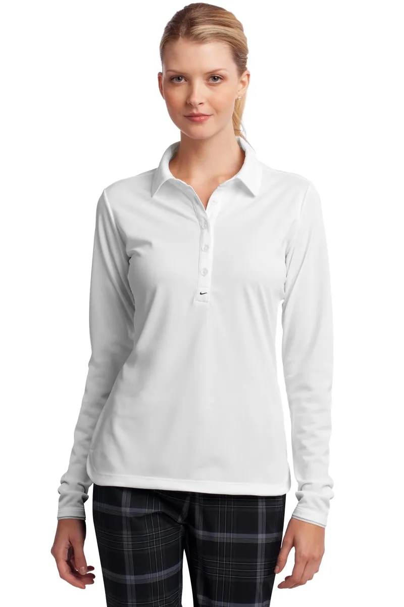 Nike Women's Long Sleeve Dri-FIT Stretch Tech Polo. 545322 - additional view 3