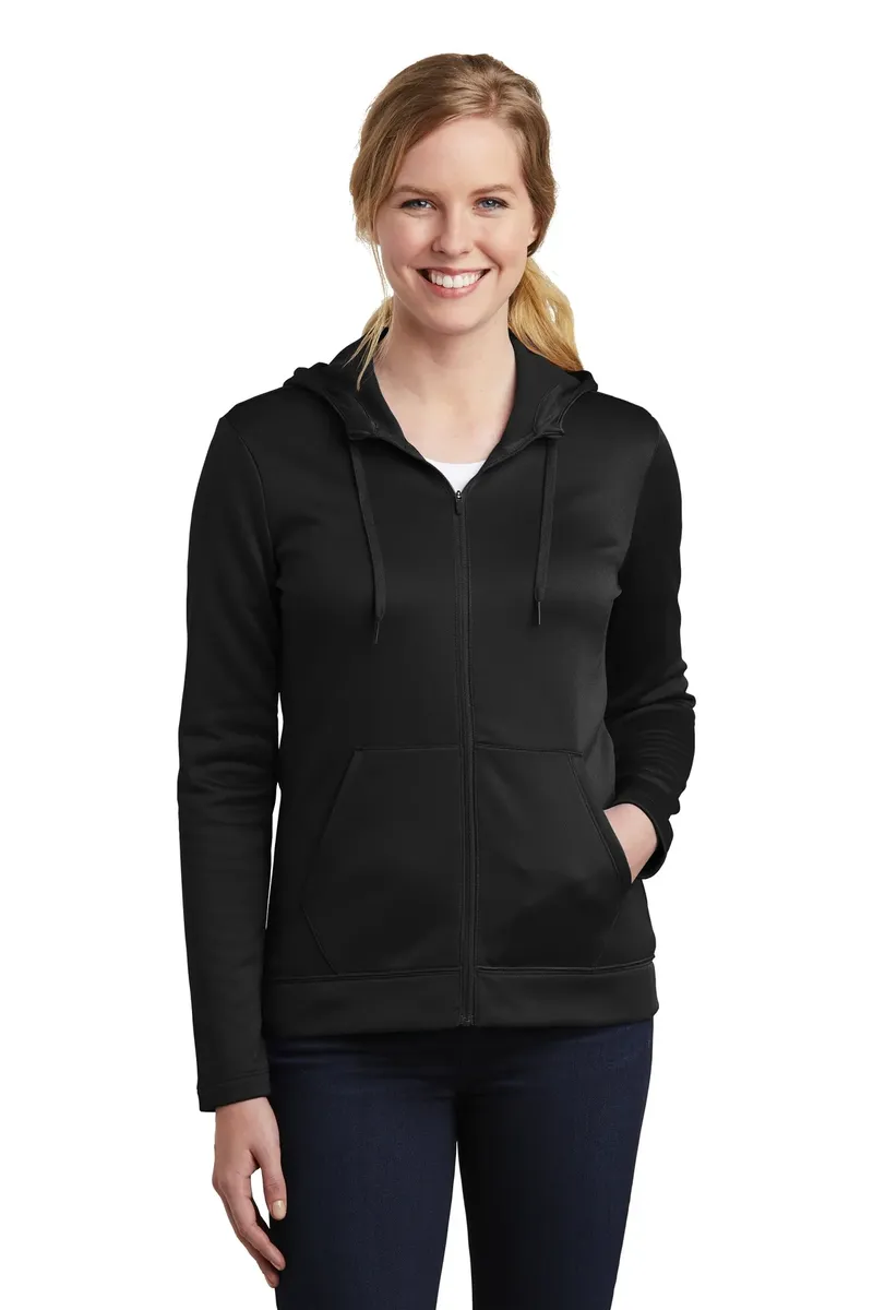 Nike Women's Therma-FIT Full-Zip Fleece Hoodie. NKAH6264 - additional view 4
