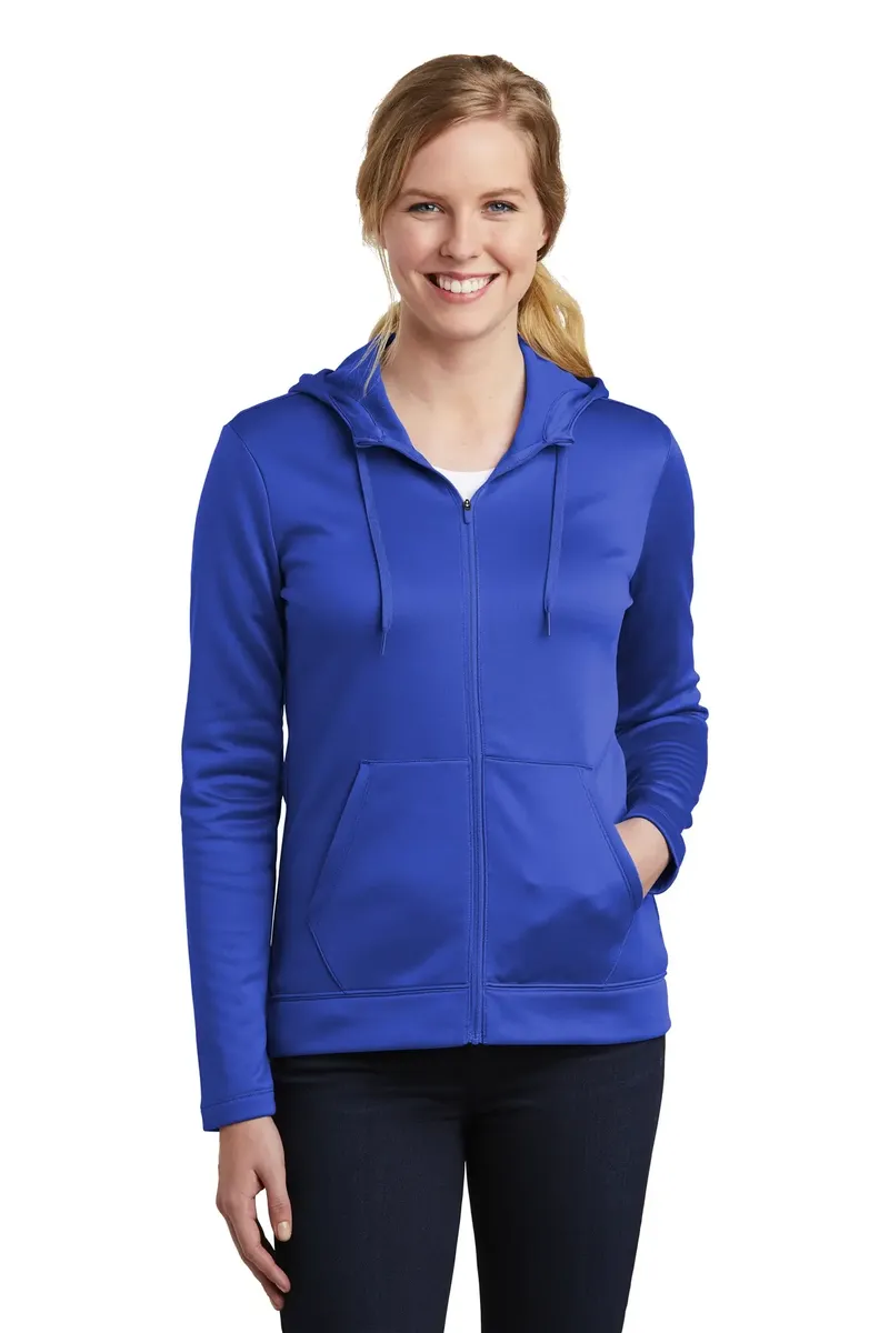 Nike Women's Therma-FIT Full-Zip Fleece Hoodie. NKAH6264 - additional view 2