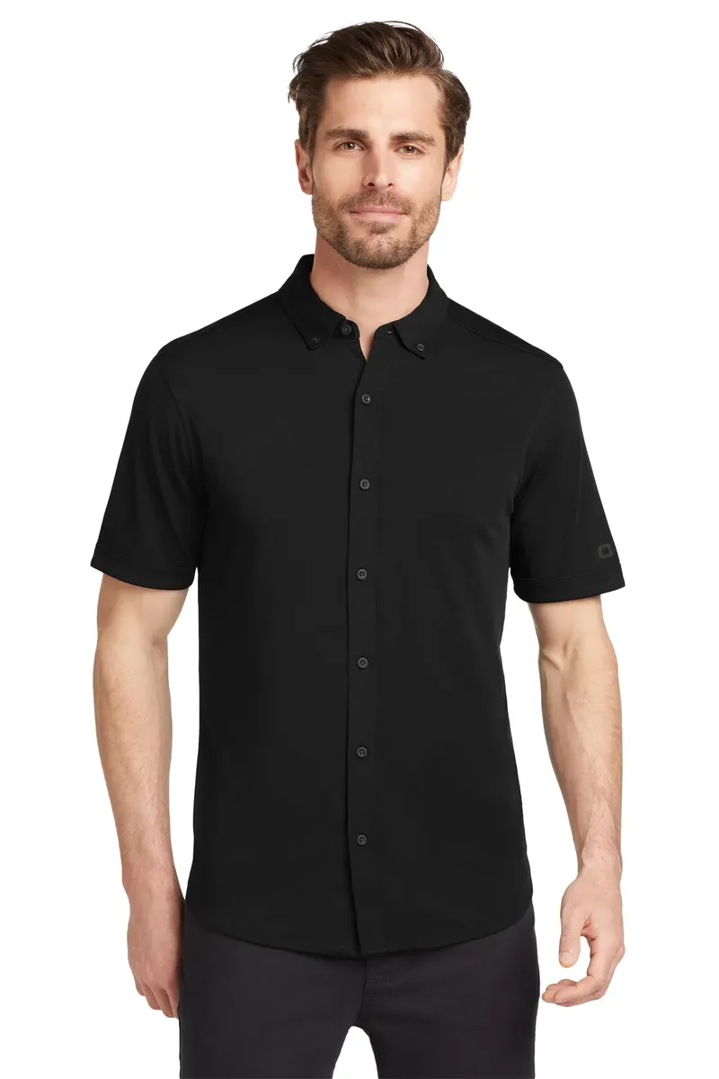 OGIO ® Gravitate Full-Button Polo. OG141 - additional view 1