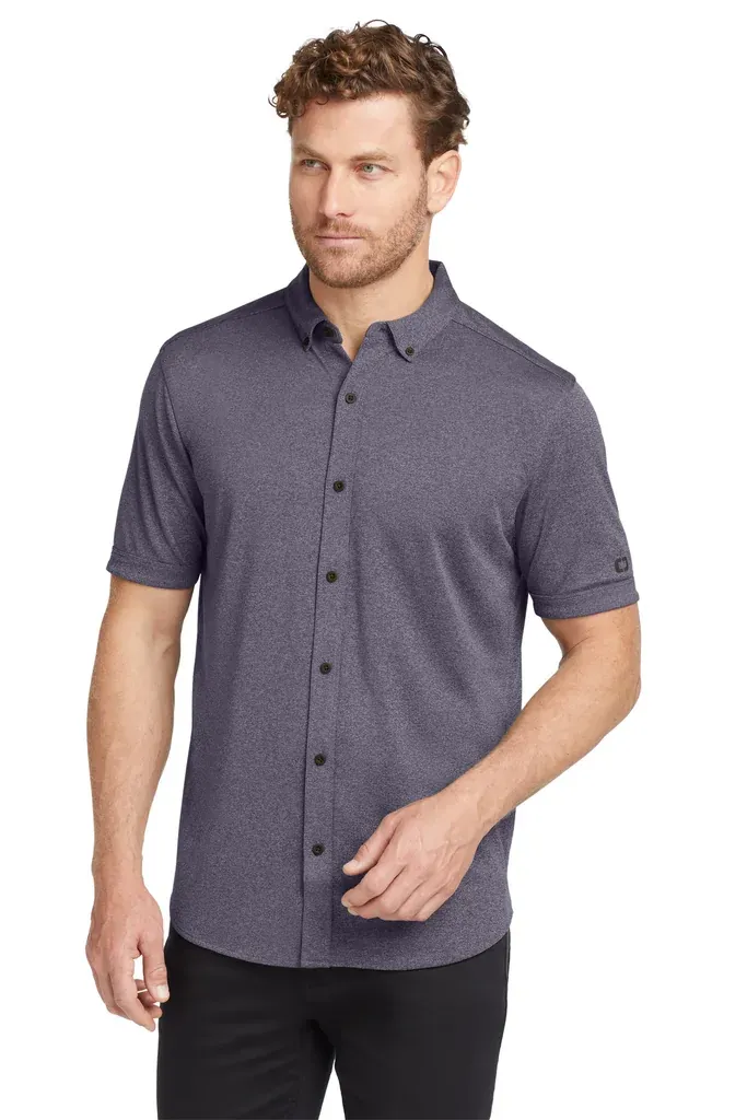 OGIO ® Gravitate Full-Button Polo. OG141 - additional view 3