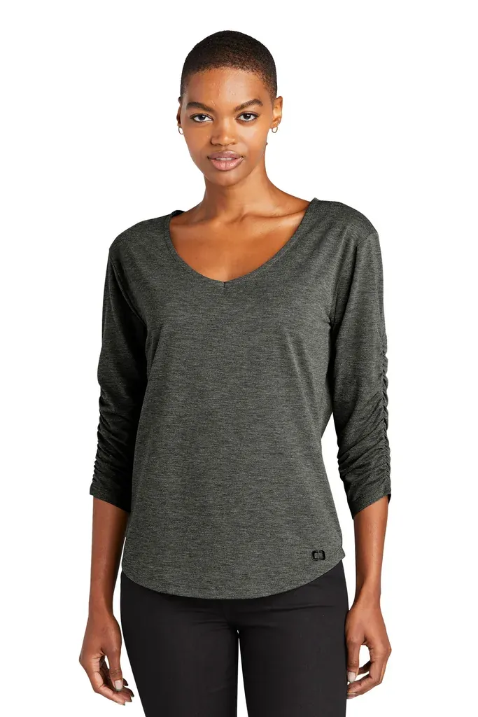 OGIO® Women's Evolution V-Neck LOG148 - additional view 1