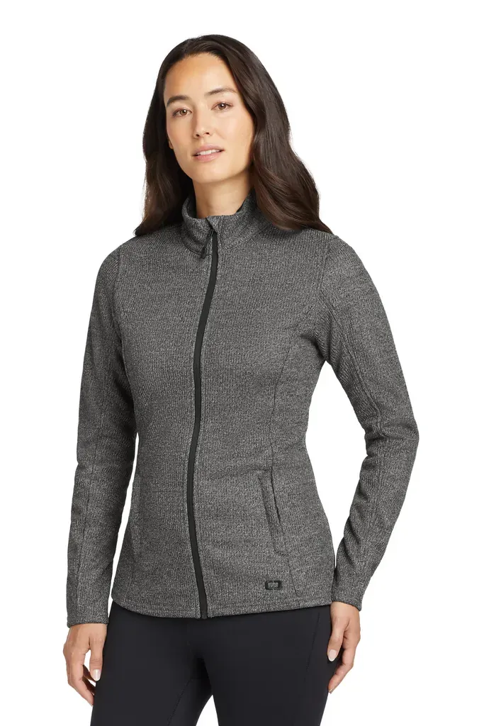 OGIO ® Women's Grit Fleece Jacket. LOG727 - additional view 1