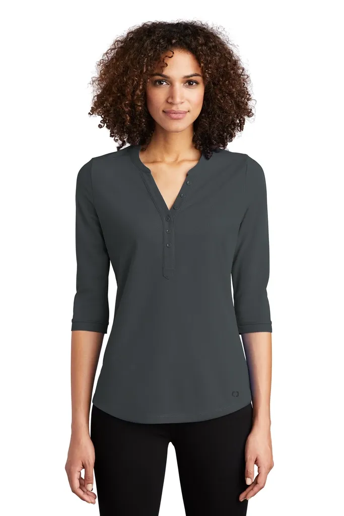 OGIO® Women's Jewel Henley LOG104 - additional view 2