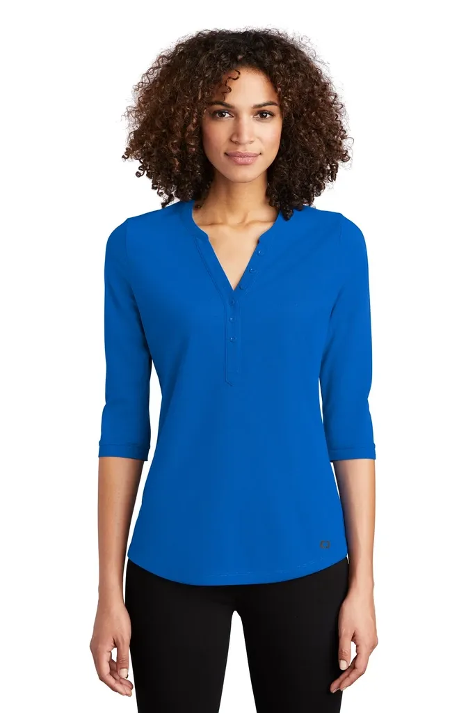 OGIO® Women's Jewel Henley LOG104 - additional view 4