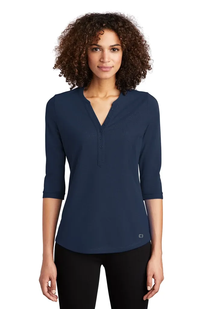 OGIO® Women's Jewel Henley LOG104 - additional view 3