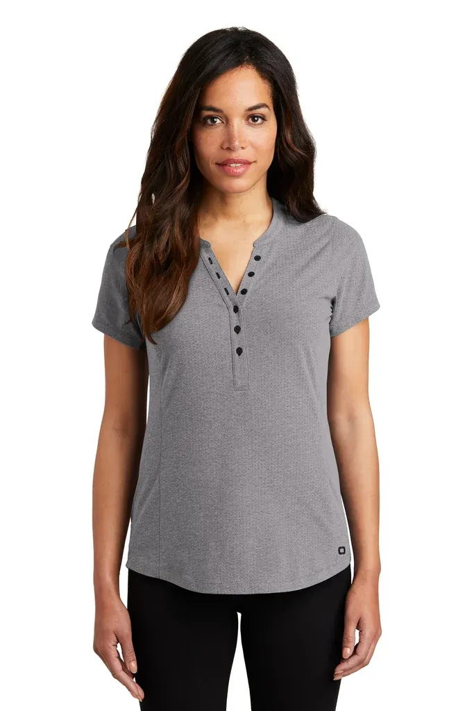 OGIO ®  Women's Tread Henley. LOG136 - additional view 1