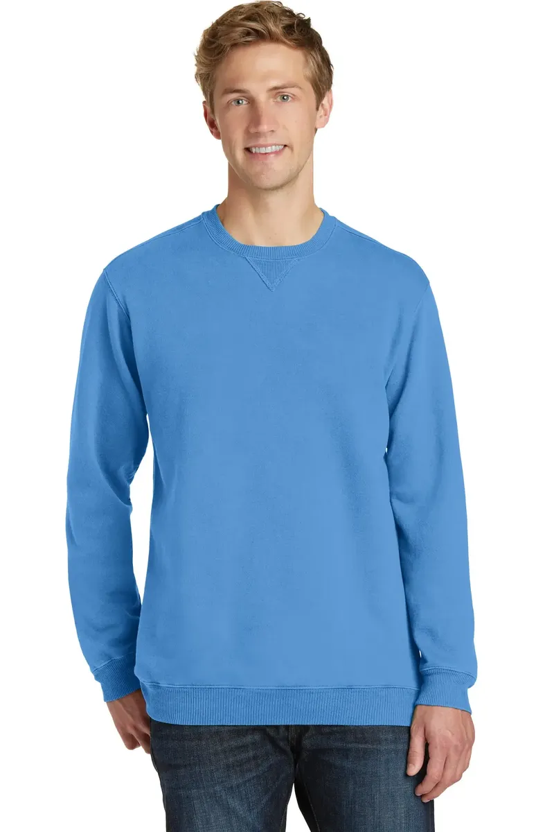 Port & Co Beach Wash® Garment-Dyed Crewneck Sweatshirt PC098 - additional view 17