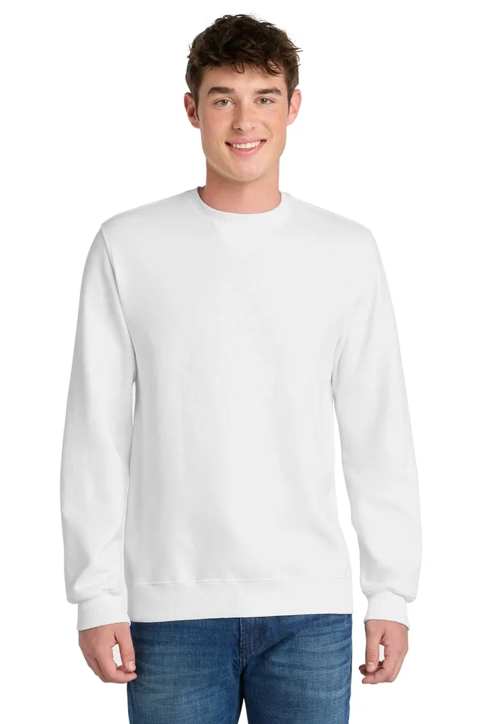 Port & Co Beach Wash® Garment-Dyed Crewneck Sweatshirt PC098 - additional view 15