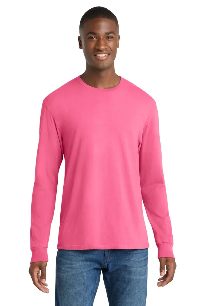 Port & Co Beach Wash® Garment-Dyed Long Sleeve Tee PC099LS