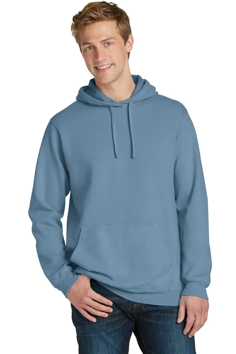 Port & Co Beach Wash® Garment-Dyed Pullover Hooded Sweatshirt. PC098H - additional view 7