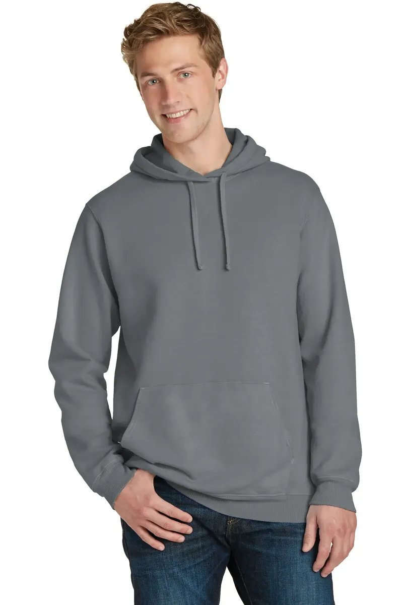 Port & Co Beach Wash® Garment-Dyed Pullover Hooded Sweatshirt. PC098H - additional view 6