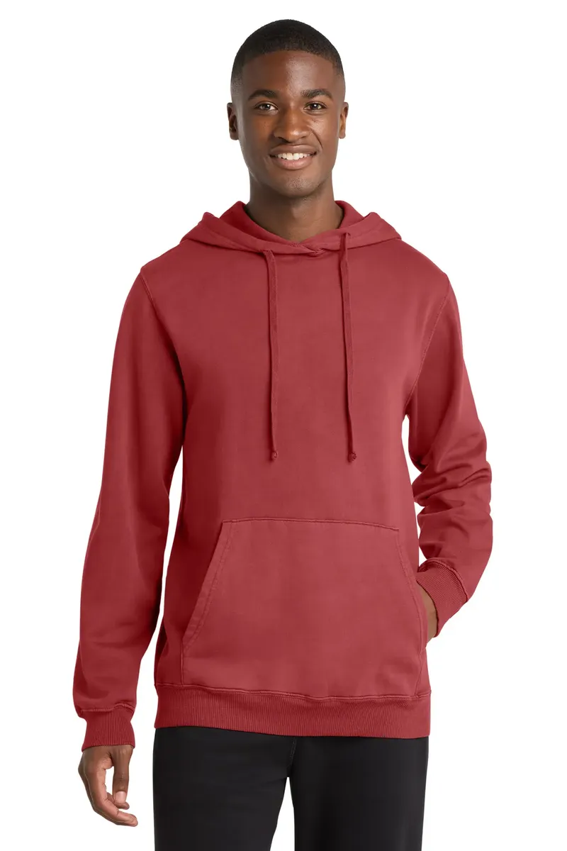 Port & Co Beach Wash® Garment-Dyed Pullover Hooded Sweatshirt. PC098H - additional view 10