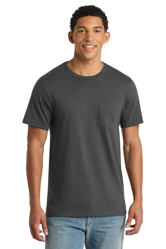 Port & Co Bouncer Pocket Tee PC600P - additional view 4