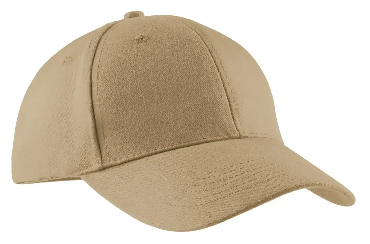 Port & Co Brushed Twill Cap.  CP82 - additional view 4