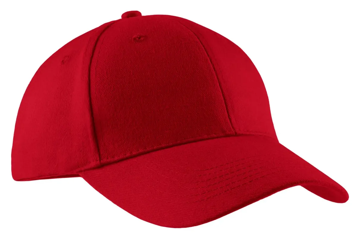 Port & Co Brushed Twill Cap.  CP82 - additional view 5
