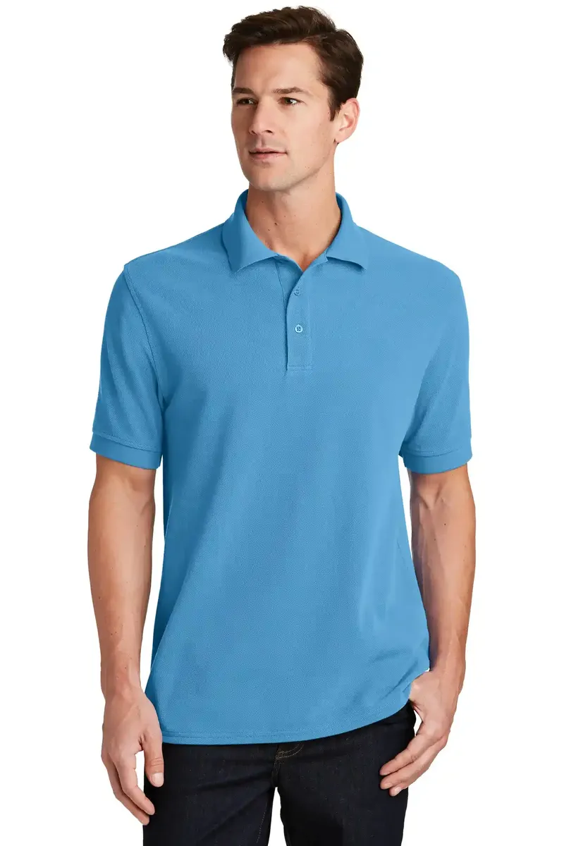Port & Co Combed Ring Spun Pique Polo. KP1500 - additional view 1