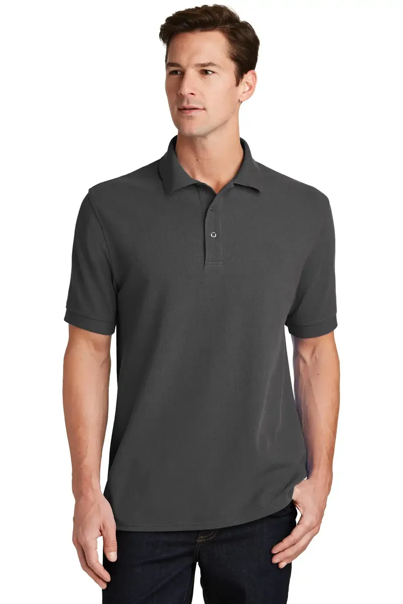 Port & Co Combed Ring Spun Pique Polo. KP1500 - additional view 3