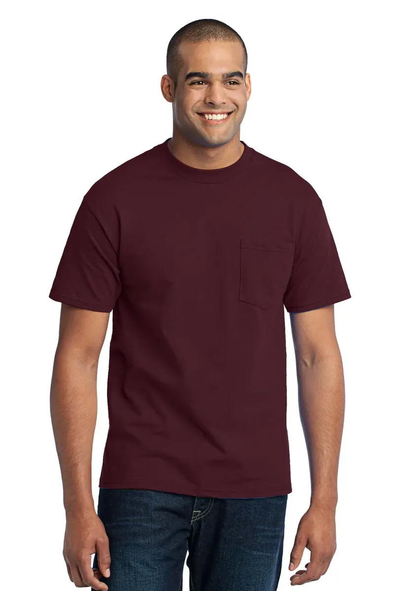 Port & Co Core Blend Pocket Tee. PC55P - additional view 17