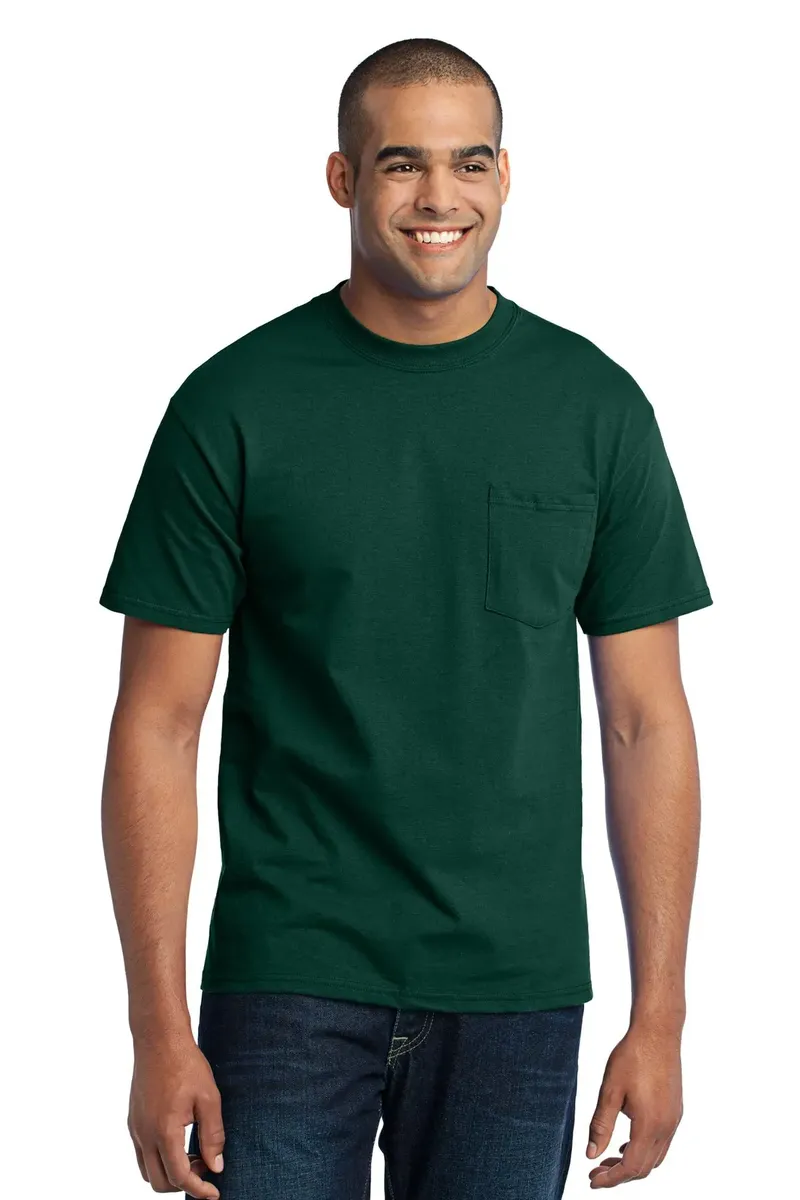 Port & Co Core Blend Pocket Tee. PC55P - additional view 5