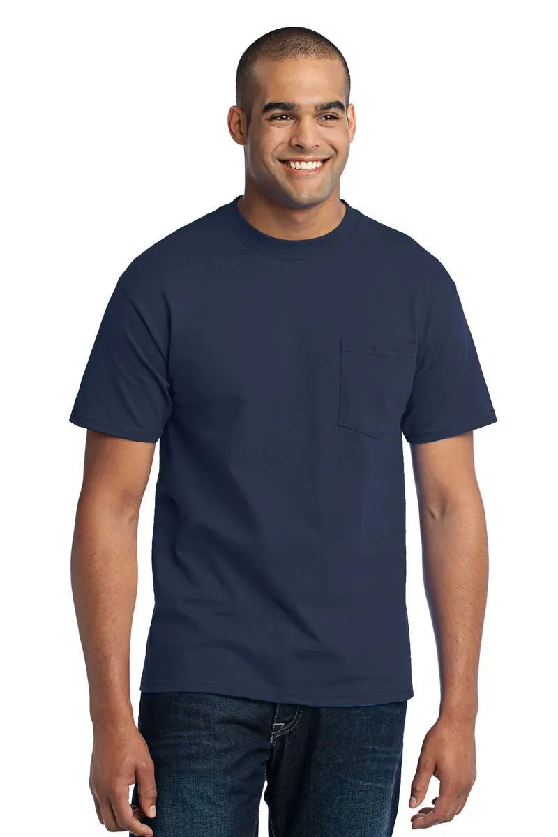 Port & Co Core Blend Pocket Tee. PC55P - additional view 14