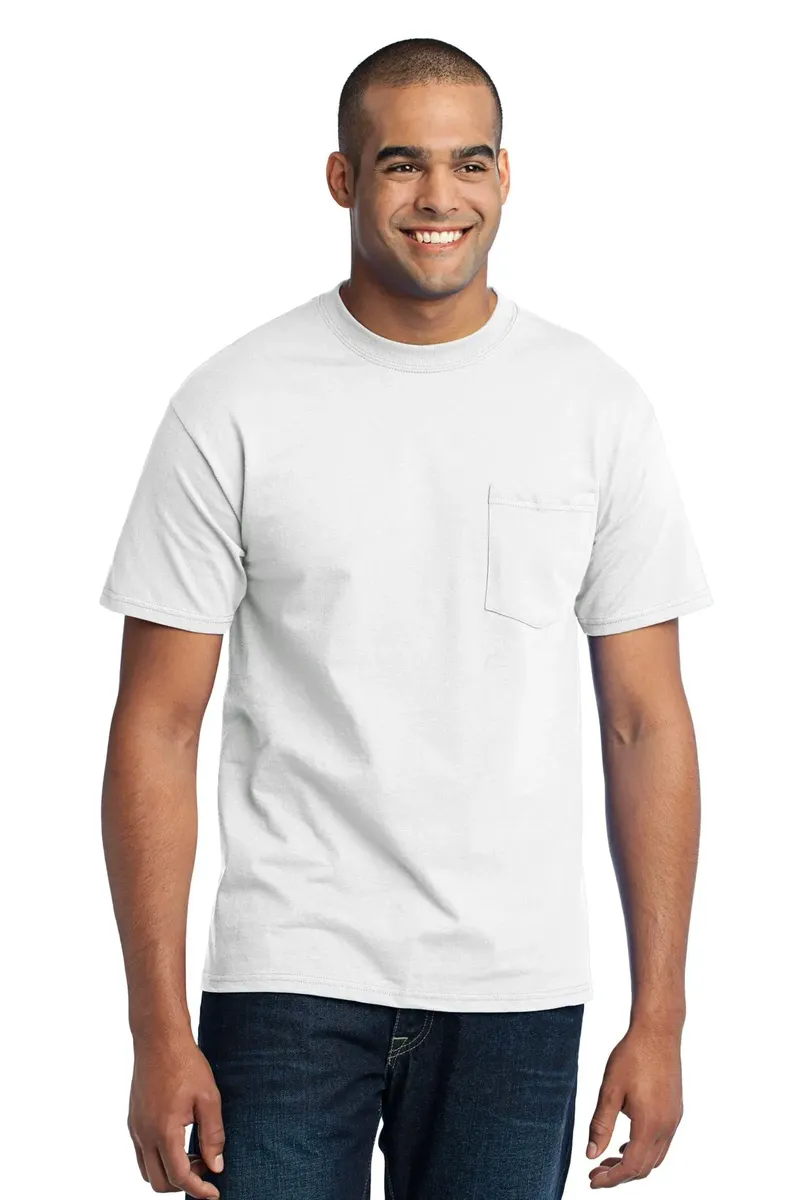 Port & Co Core Blend Pocket Tee. PC55P - additional view 10