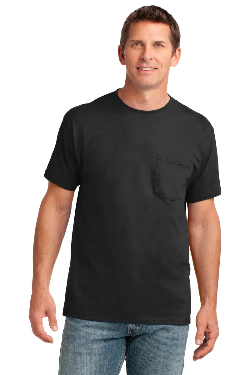 Port & Co Core Cotton Pocket Tee. PC54P - additional view 6