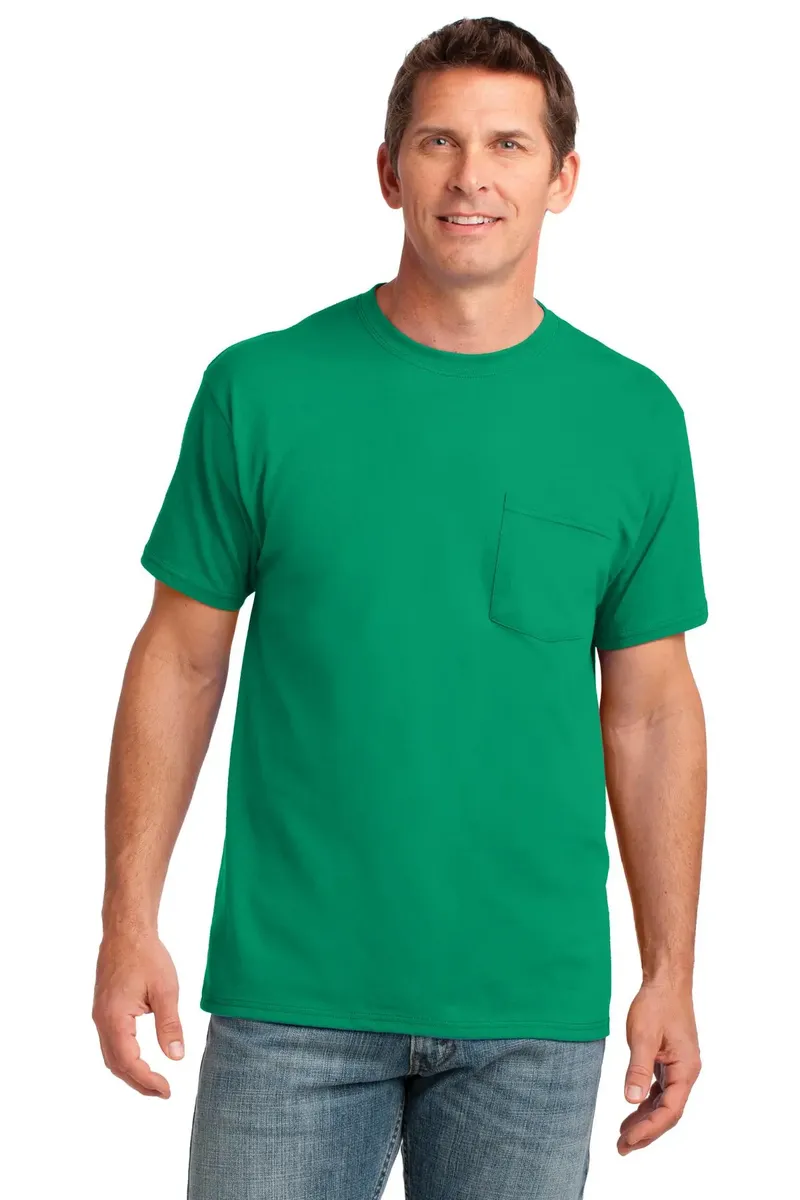 Port & Co Core Cotton Pocket Tee. PC54P - additional view 13
