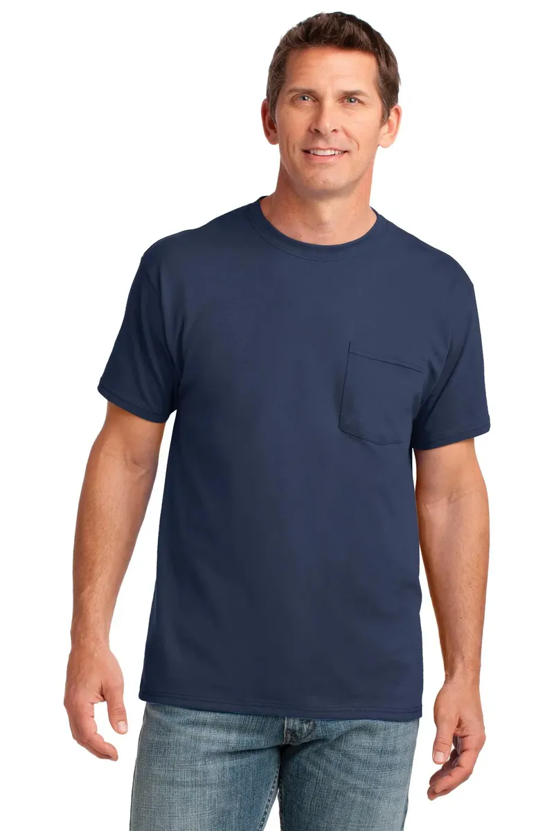 Port & Co Core Cotton Pocket Tee. PC54P - additional view 16