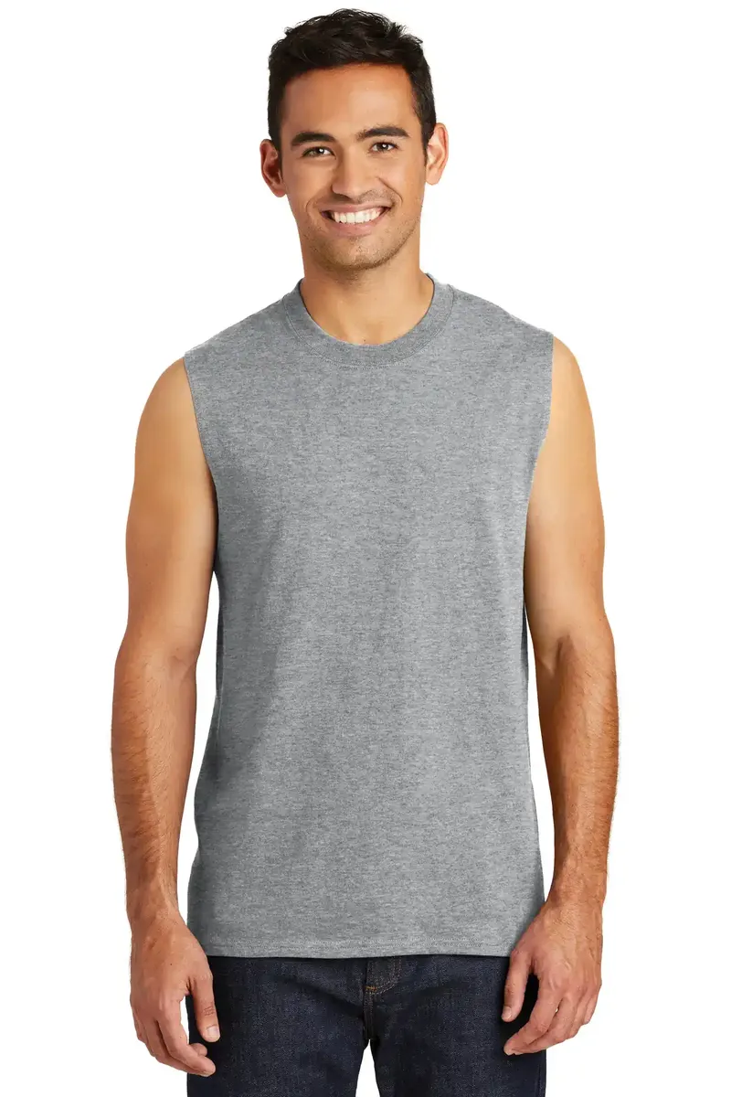 Port & Co Core Cotton Sleeveless Tee. PC54SL - additional view 5