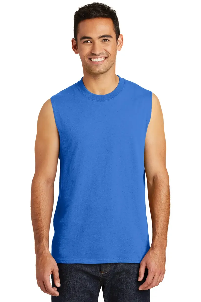 Port & Co Core Cotton Sleeveless Tee. PC54SL - additional view 1
