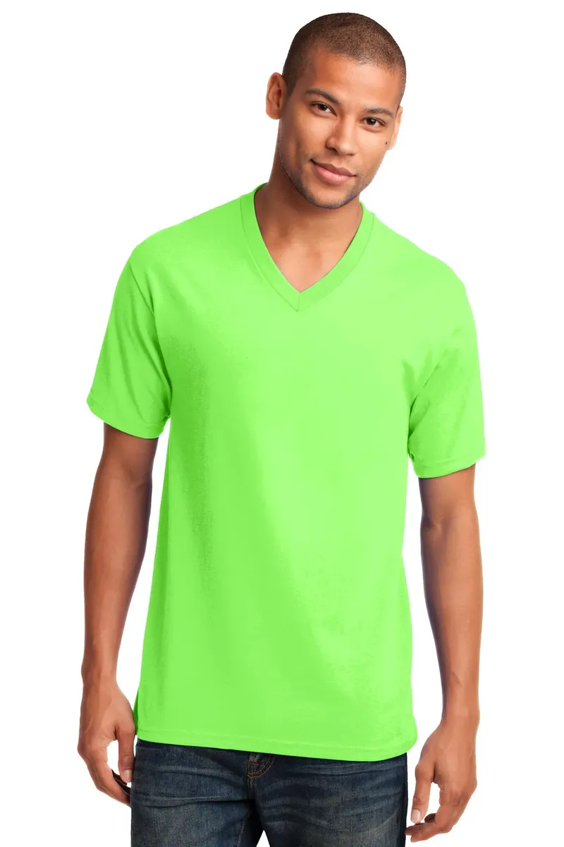 Port & Co Core Cotton V-Neck Tee. PC54V - additional view 9