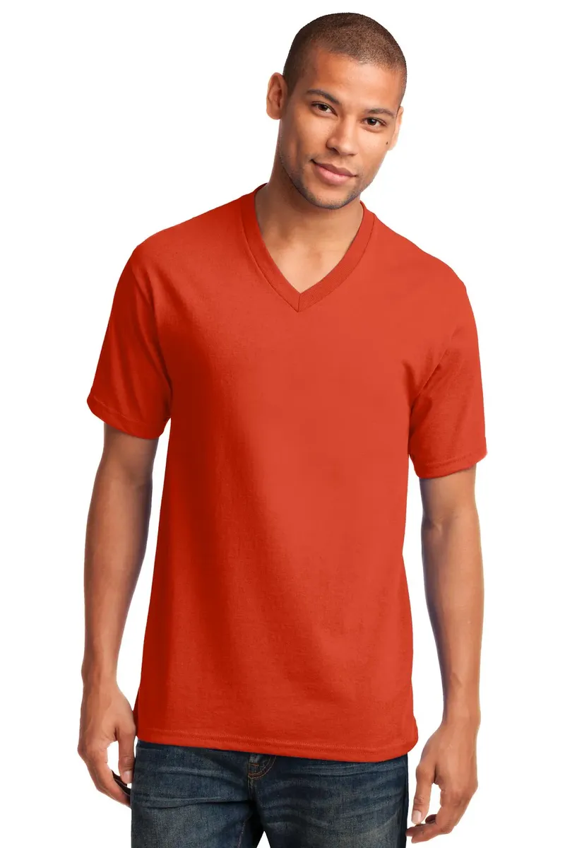 Port & Co Core Cotton V-Neck Tee. PC54V - additional view 5