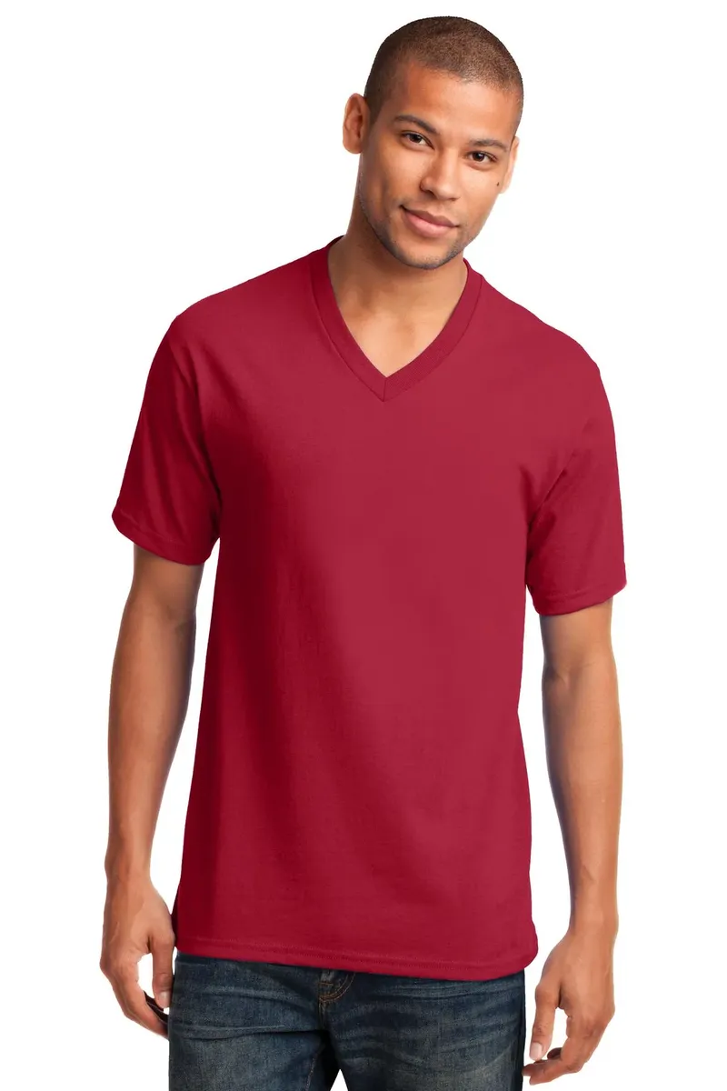 Port & Co Core Cotton V-Neck Tee. PC54V - additional view 7